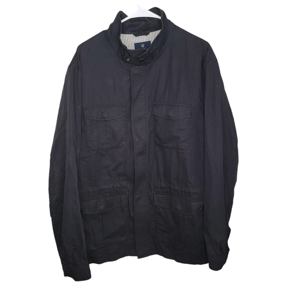 Brooks Brothers Jackets & Coats Brooks Brothers Black Twill Utility